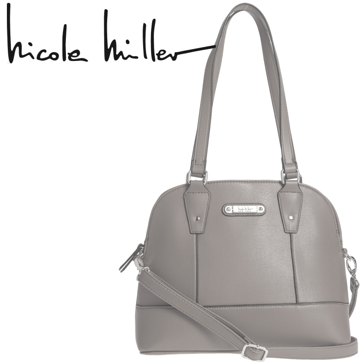 Nicole Miller Paige Collection Carry On Tote Bag (Paige Silver) :  Amazon.co.uk: Fashion