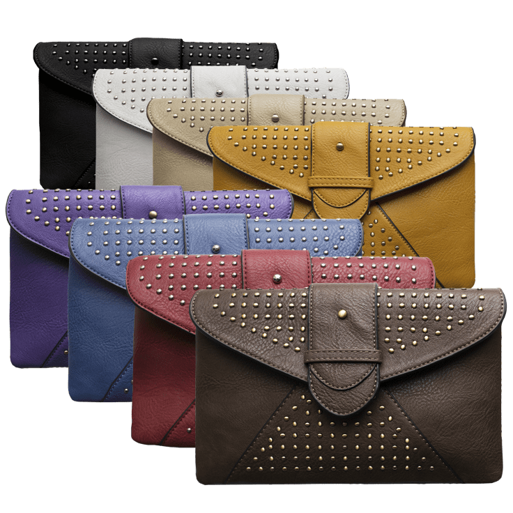 MorningSave K. Carroll Gwen Crossbody Studded Bag