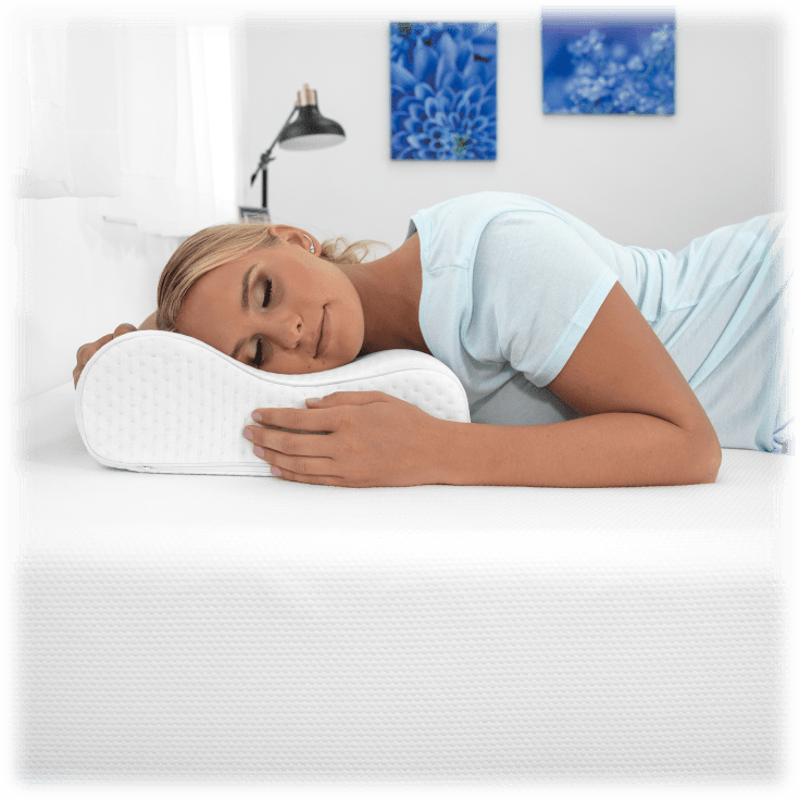 Morningsave Sensorpedic Luxury Extraordinaire Contour Oversized Memory Foam Bed Pillow 0624