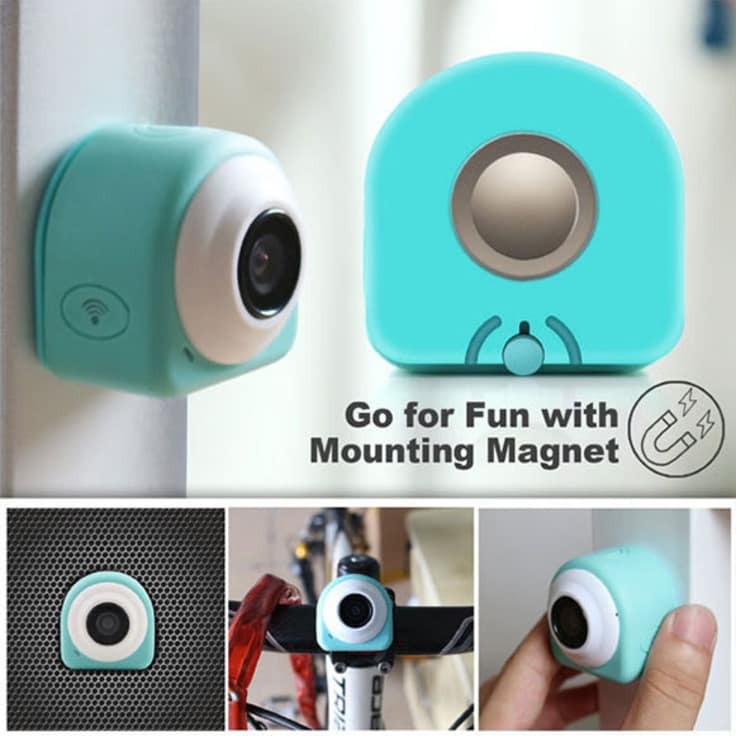 Poki Cam Camera Vu Point Solutions Full HD 1080p Wide Angle Lens 120 Degree  New