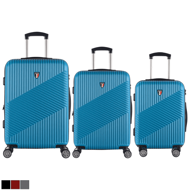 3-Piece Tucci Guida Luggage Set only $159.99: eDeal Info