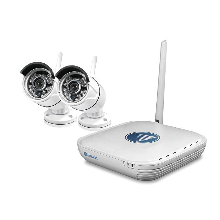 MorningSave Swann NVK 460 500GB 4 Channel WiFi HD Indoor Outdoor