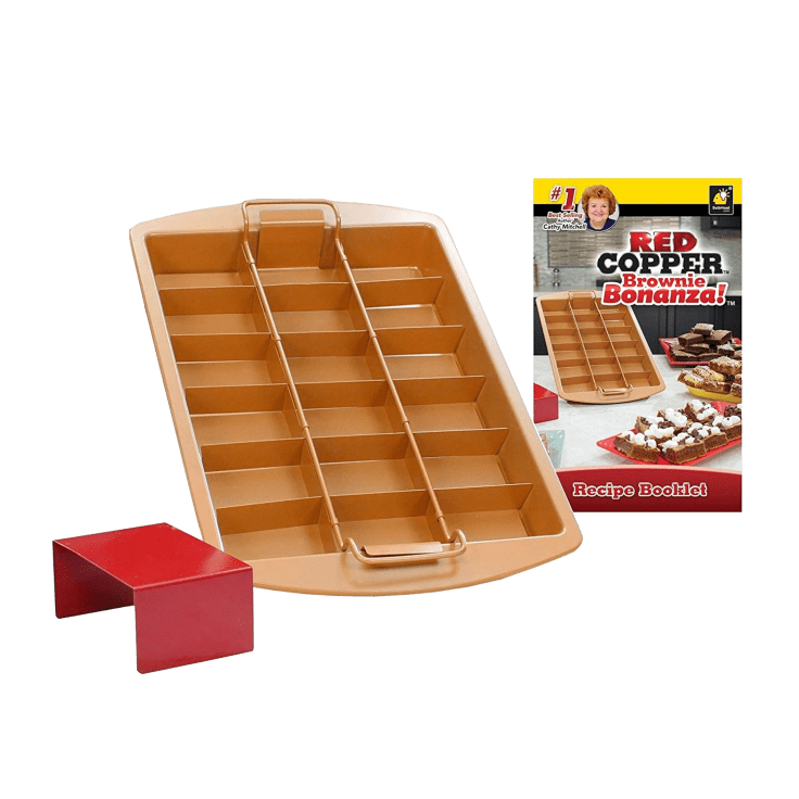 MorningSave: 2-Pack: Red Copper 10 Square Pans