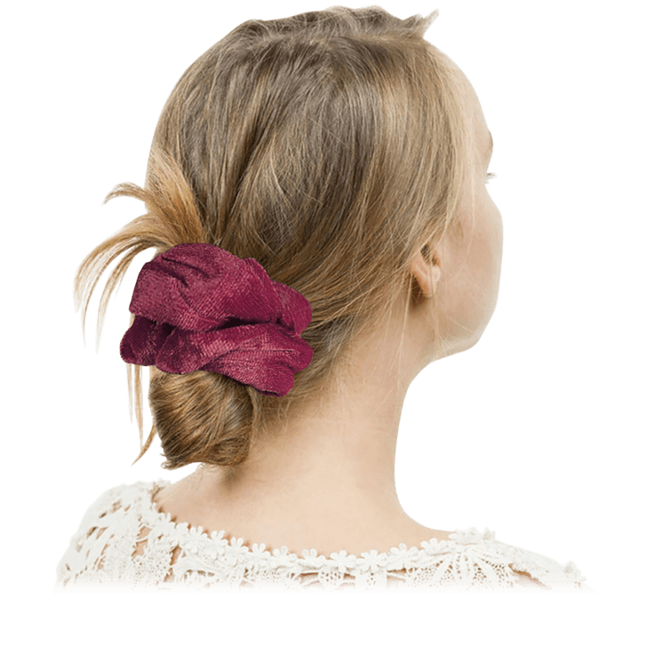 MorningSave 20Pack Premium Velvet Elastic Hair Scrunchies