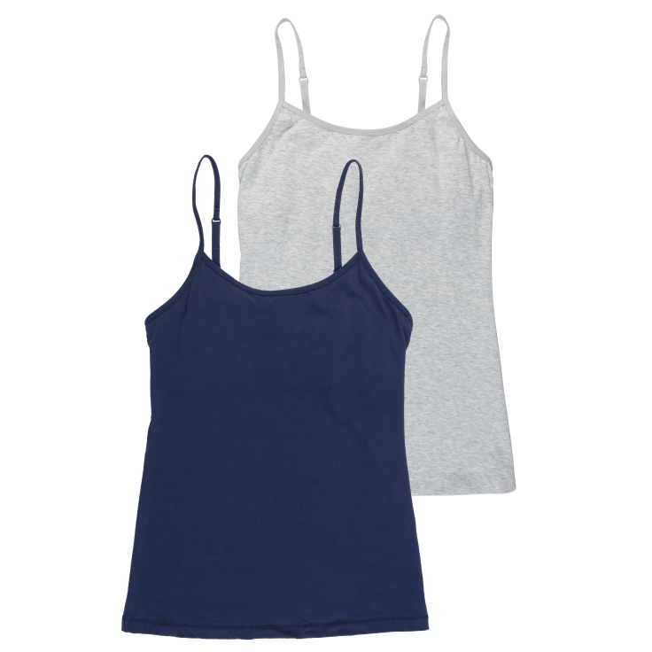 2-Pack: Maidenform Camisoles with Shelf Bra - MorningSave