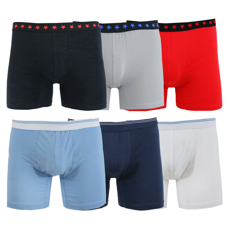OTRAHCSD Men's Underwear, Retro Marble Pattern Men's Boxer Briefs