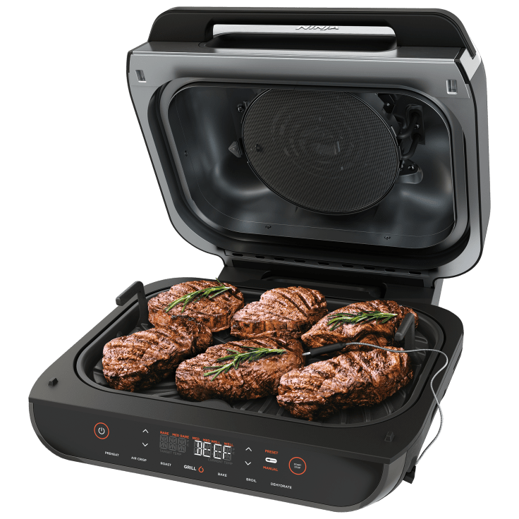 SideDeal: Ninja Foodi Smart XL Indoor Grill & Air Fryer with Built-In  Thermometer