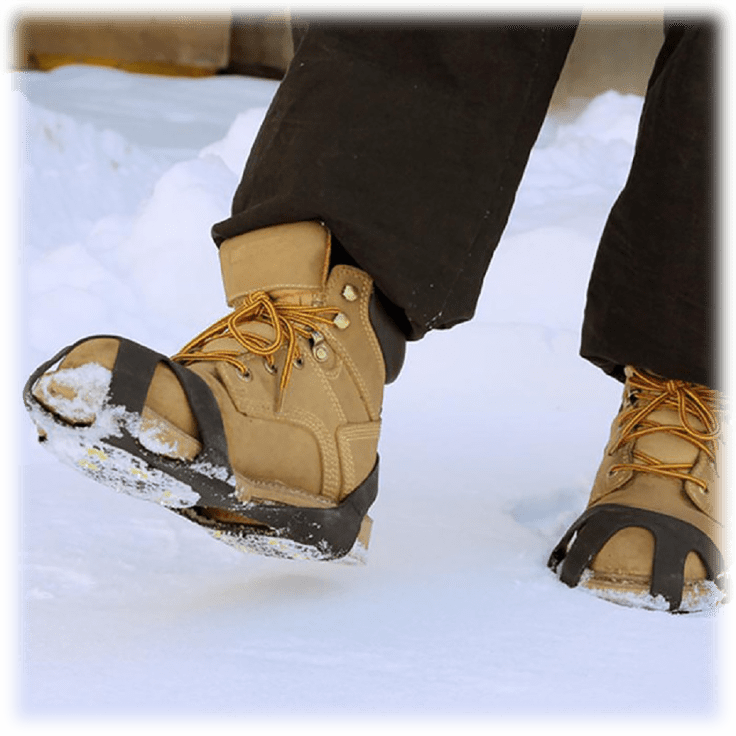 SideDeal 2Pairs Titan Attachable AntiSlip AntiSkid Over Shoe/Boot