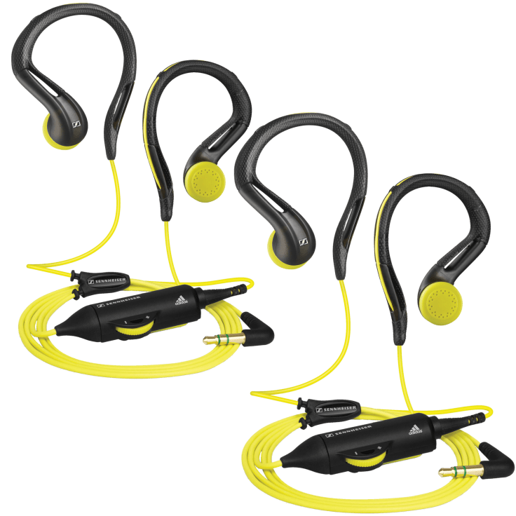 Exclusión nosotros Contrapartida 2-Pack: Sennheiser Adidas OMX 680 In-Ear Headphones