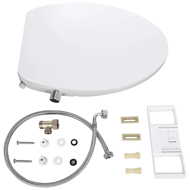 MorningSave Dalmo NonElectric Elongated Bidet Toilet Seat