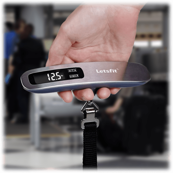 2-Pack: Letsfit Luggage Scales