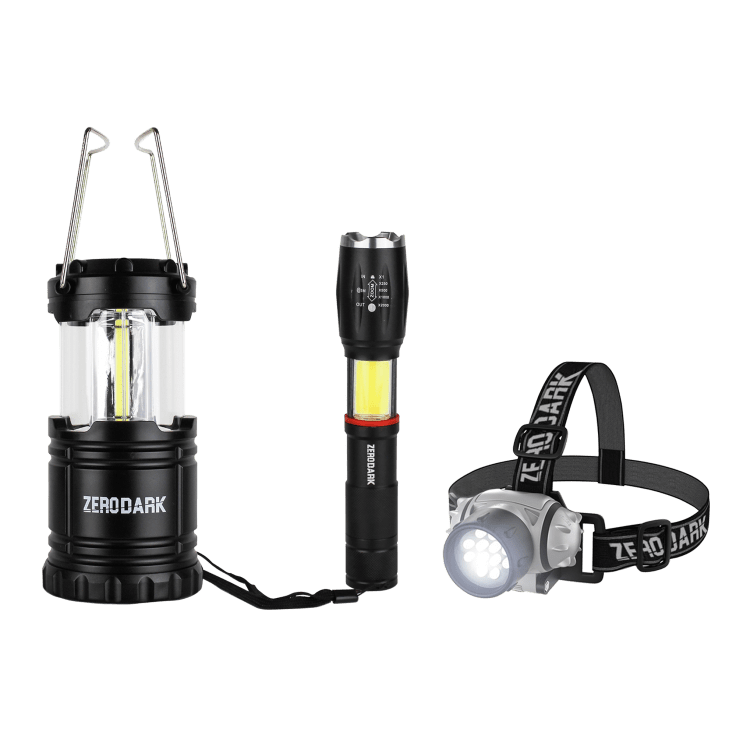 Zerodark 2-in-1 Tactical Flashlight & Lantern