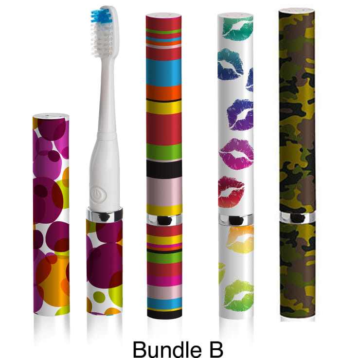 MorningSave 4Pack VIOlife Slim Sonic Toothbrushes