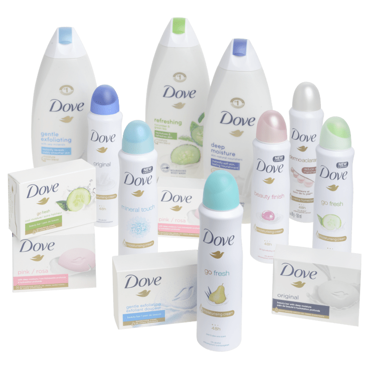14-Piece Dove Assorted Scents Beauty Kit