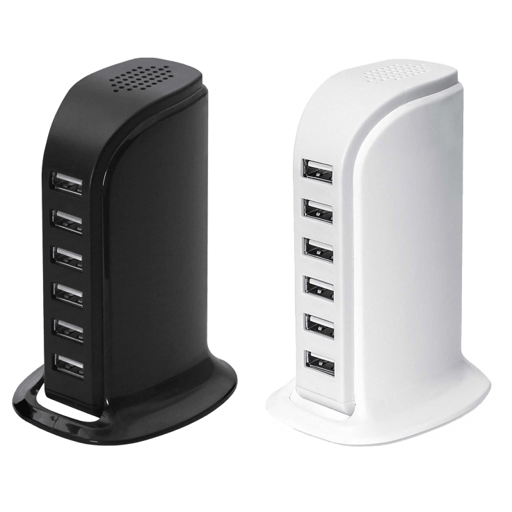 MorningSave LAX 6Port USB Desktop Charging Station