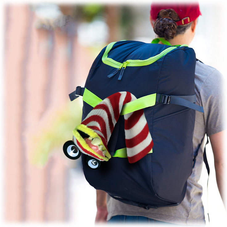 MorningSave dbest 4in1 Rolling Luggage/Duffel/Backpack/Dolly