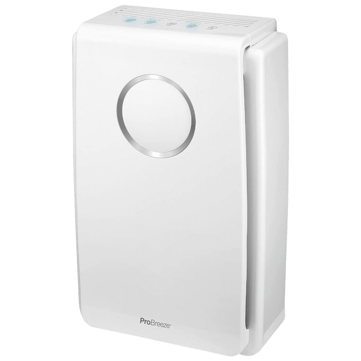 ProBreeze 5-in-1 4-Stage True HEPA Large Room Air Purifier with Ionizer