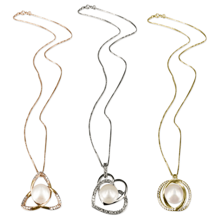 Pacific pearls royal falls pendant sale necklace