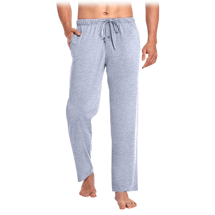 MorningSave 4Pack Men's Pajama Lounge Pants with Pockets