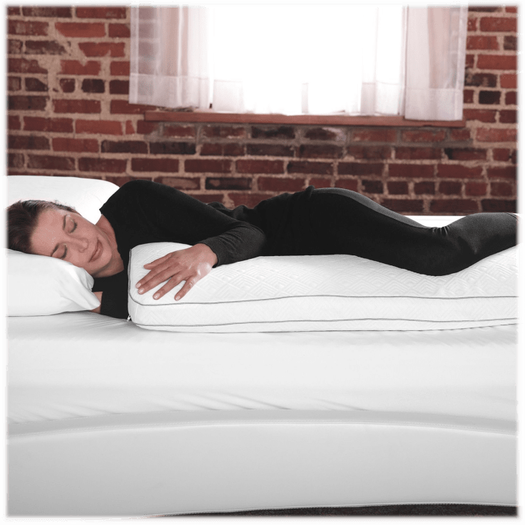 serta cuddly comfort memory foam body pillow