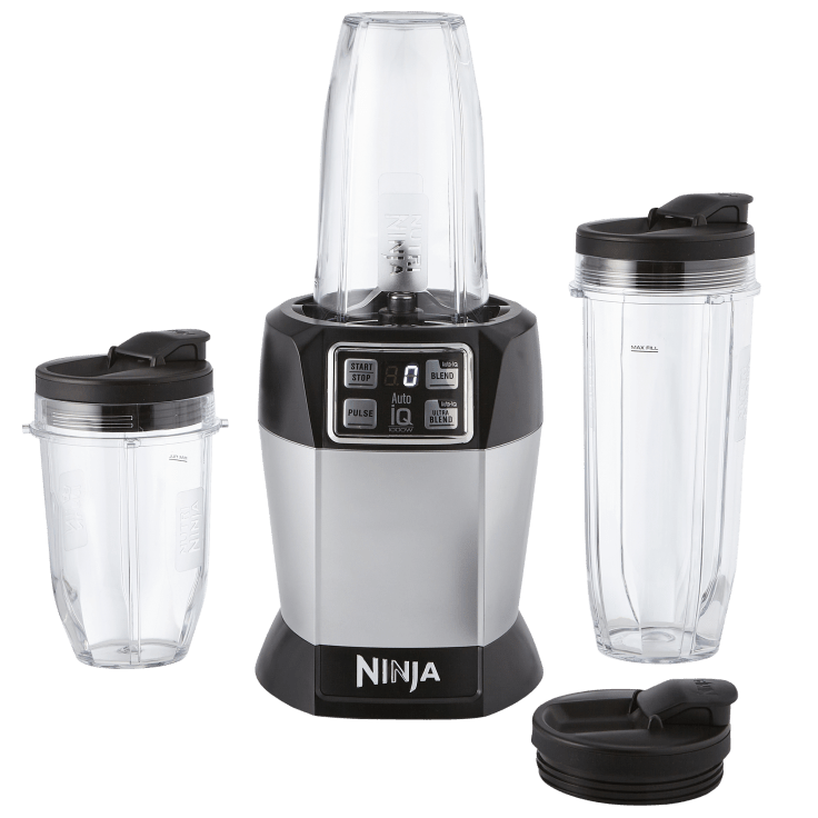 Ninja Nutri Ninja Nutri Bowl Duo Auto-IQ Blender with 2 Cups & 100 Recipe  Book 
