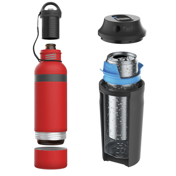 SideDeal: 2-Pack: BottleKeeper X or CanKeeper 3-in-1 Double Walled Beverage  Insulators