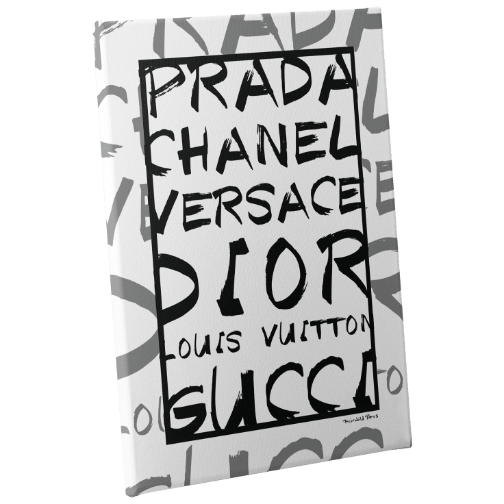Venice Beach Collections Fairchild Paris FASHION DRIP LOGO - 14x18 Framed  Print & Reviews