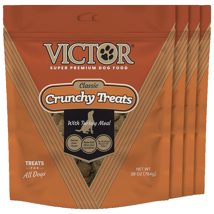 Victor dog cheap food blue bag