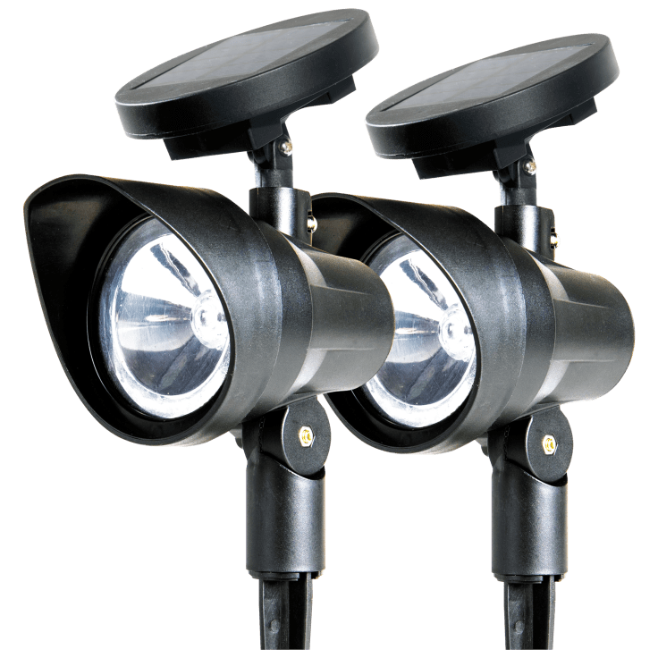 MorningSave 2 Pack Brookstone Ultra Bright Solar Powered 50 OFF