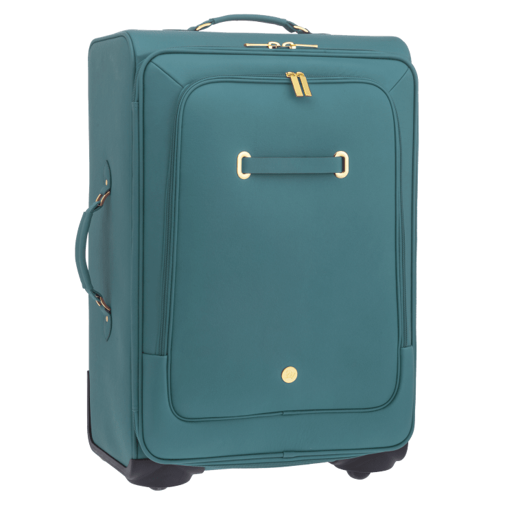 joy mangano croco luggage