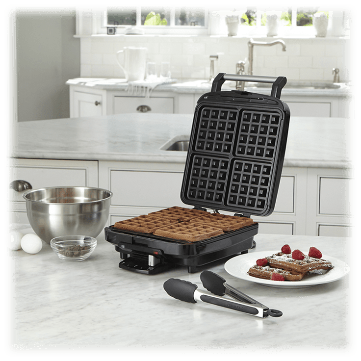 MorningSave Cuisinart 4 Slice Belgian Waffle Maker