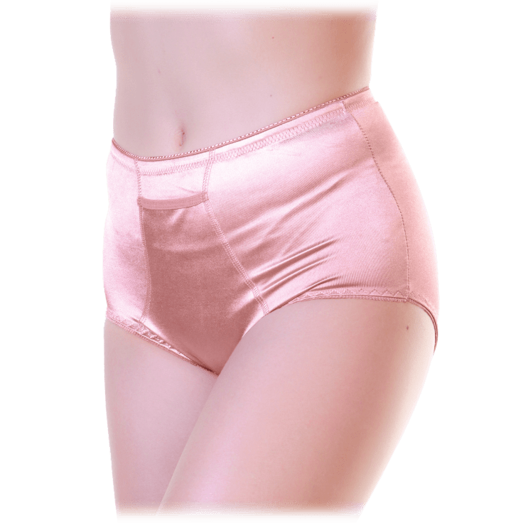 MorningSave: 6-Pack: Angelina Classic High-Waist Satin Briefs with