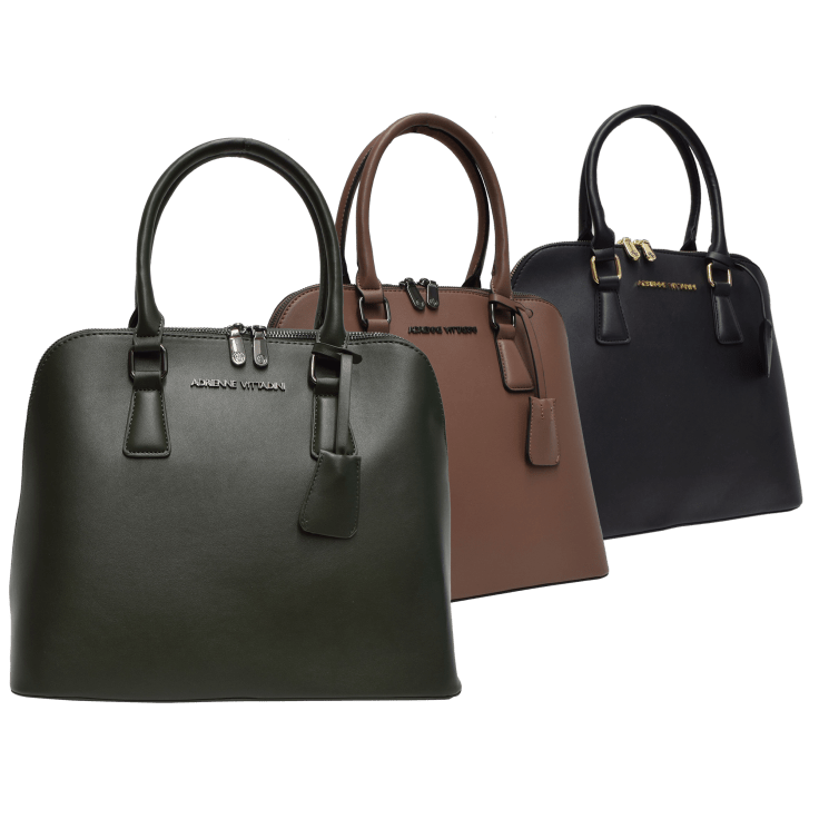 Adrienne vittadini hot sale dome satchel