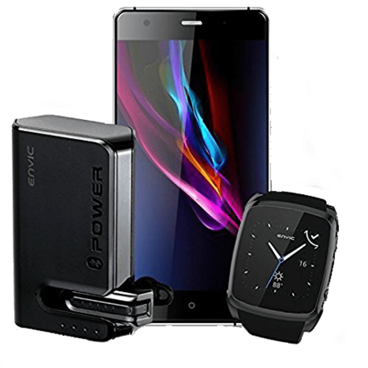 MorningSave Envic Unlocked Android Cell Phone & Smartwatch Bundle