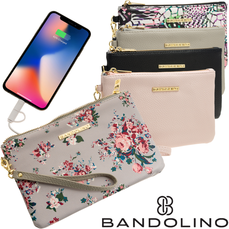 Bandolino Charging Pouch Wristlet