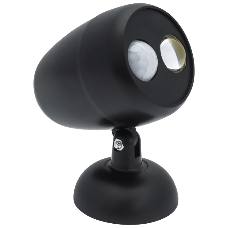 Bright basics motion activated wireless outlet spotlight