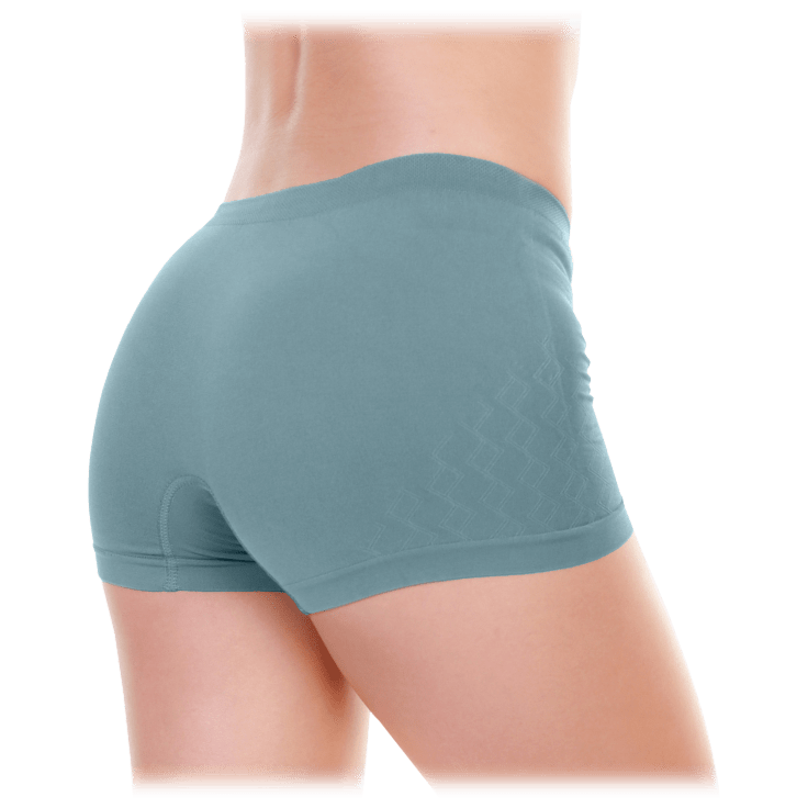 MorningSave 6Pack Angelina Seamless Microfiber Boyshort Panties with