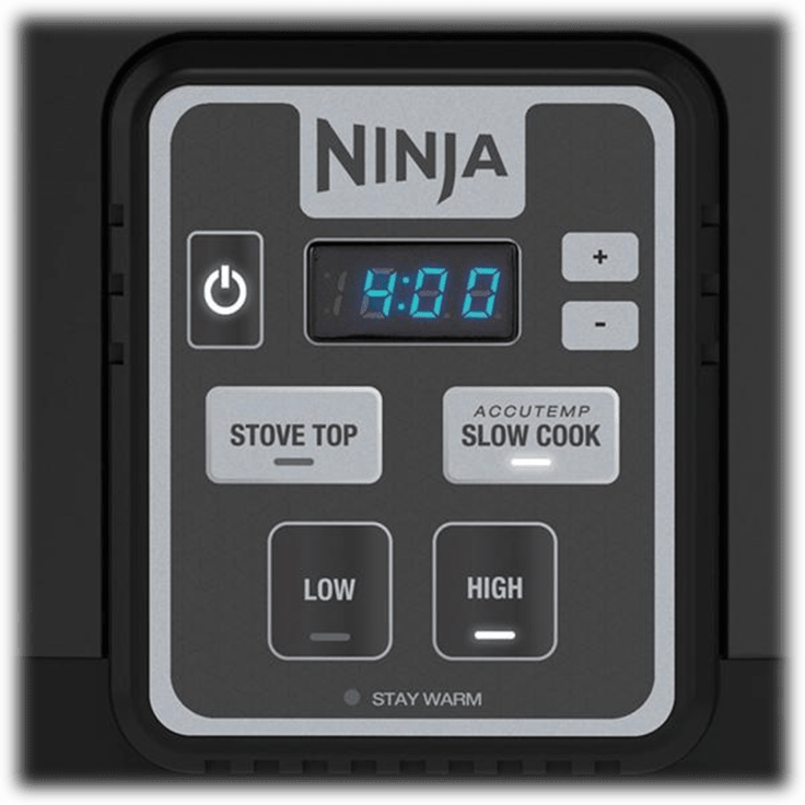 MorningSave Ninja 2in1 6 Quart Digital Slow Cooker Cooking System
