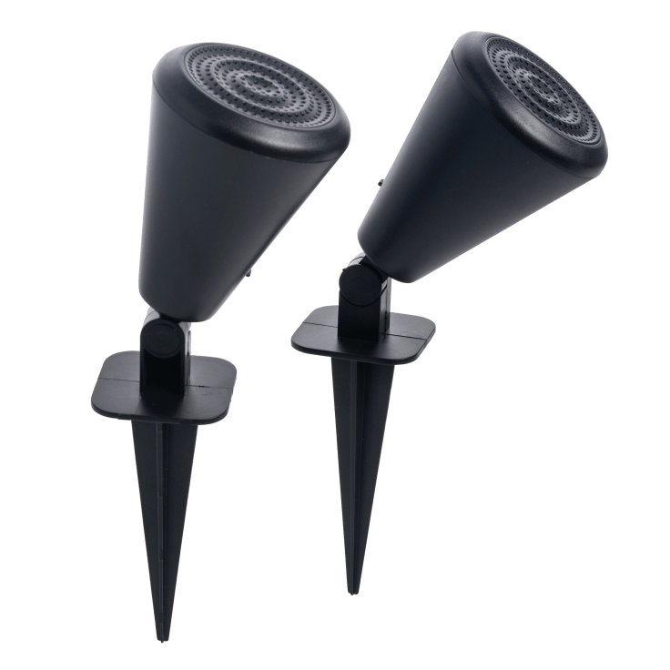 SideDeal 2 Pack Vivitar Bluetooth Stereo Sound Lawn Speakers