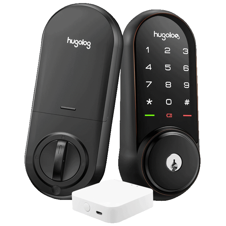 Hugolog Touchscreen Smart Lock Deadbolt & Wi-Fi Gateway only $59.99 ...