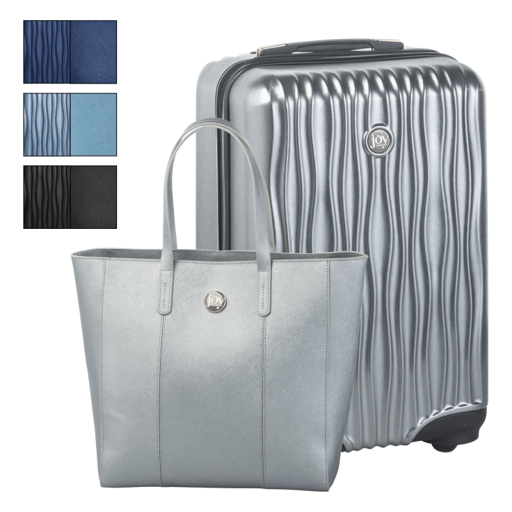 joy mangano hardside luggage reviews