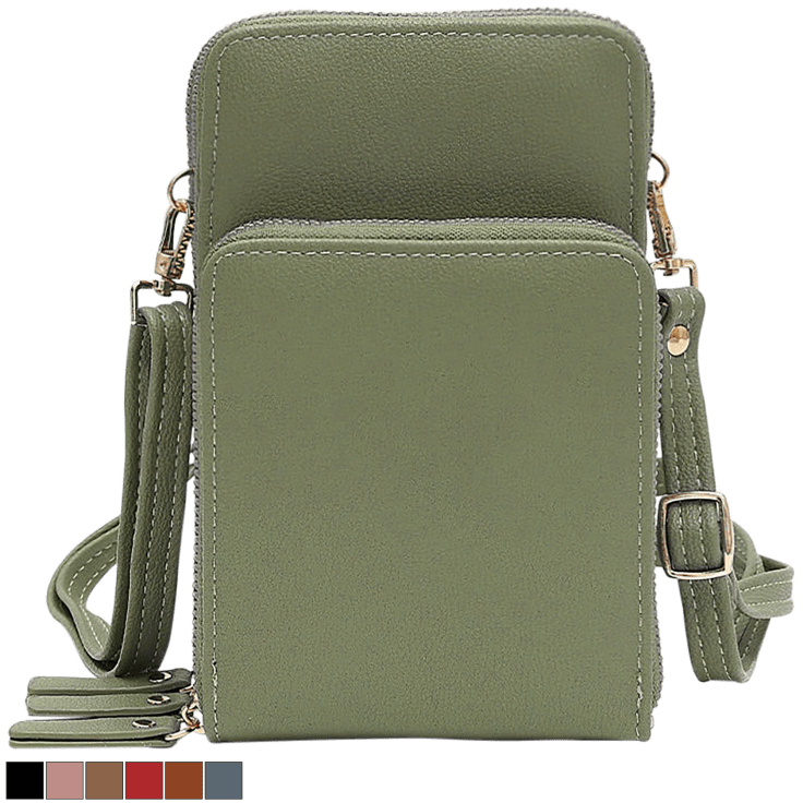 Apt. 9® Triple Zipper Crossbody Bag