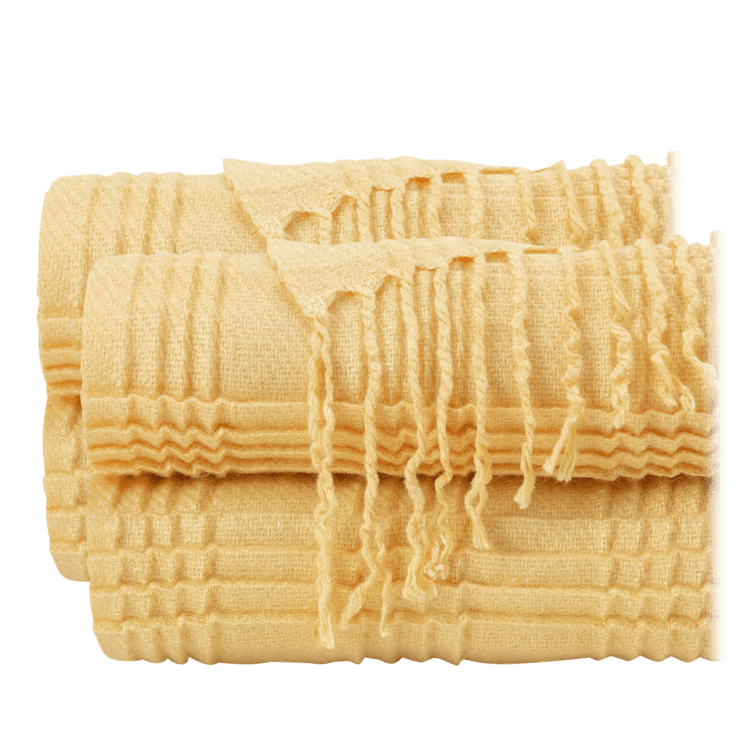 MorningSave 2Pack Chanasya Throw Blankets