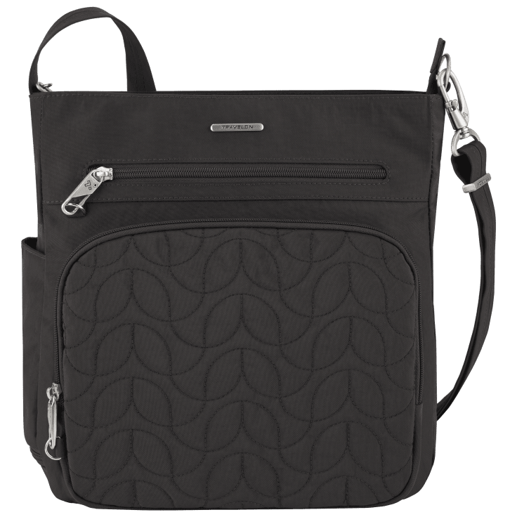 Morningsave Travelon Anti Theft Quilted Crossbody Bag 