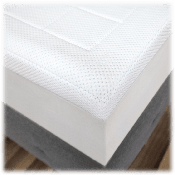 MorningSave SensorPEDIC Euro Majestic 3Zone Quilted Memory Foam 3