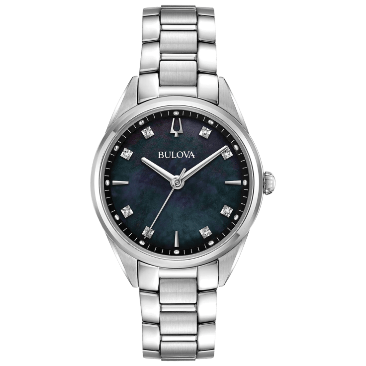 SideDeal: Bulova Sutton Diamond Stainless Steel Ladies Watch 96P198