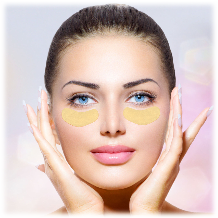 MorningSave HerMinerals 24K Gold Eye Masks (12 Pairs)