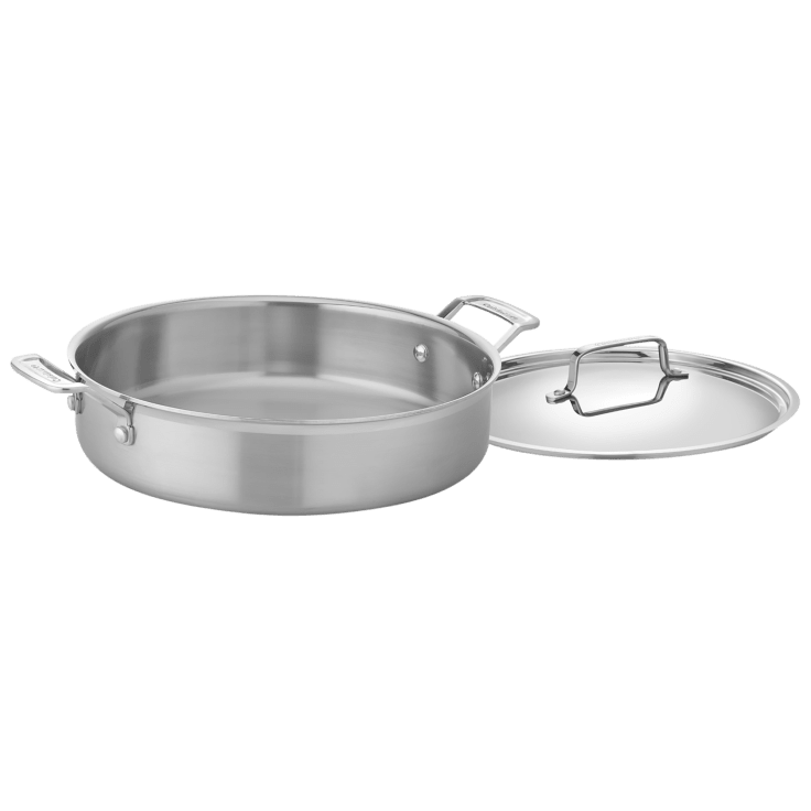 Cuisinart French Classic Tri-Ply Stainless 5.5-Quart Saute Pan