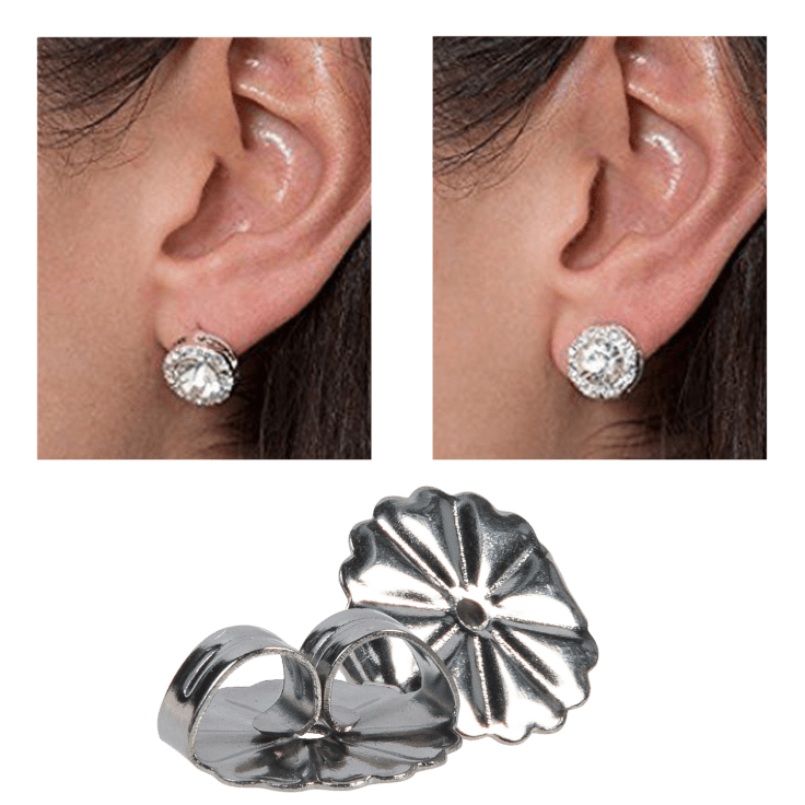 SideDeal: Amazing Ear Lifters Heavy Earring Support Backs (4 Pairs)
