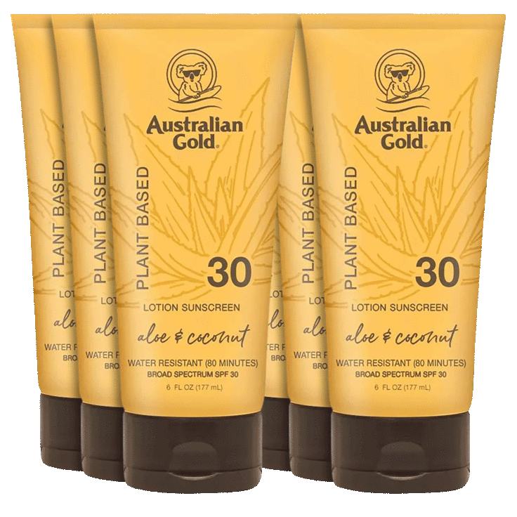 MorningSave 6Pack Australian Gold Sunscreen